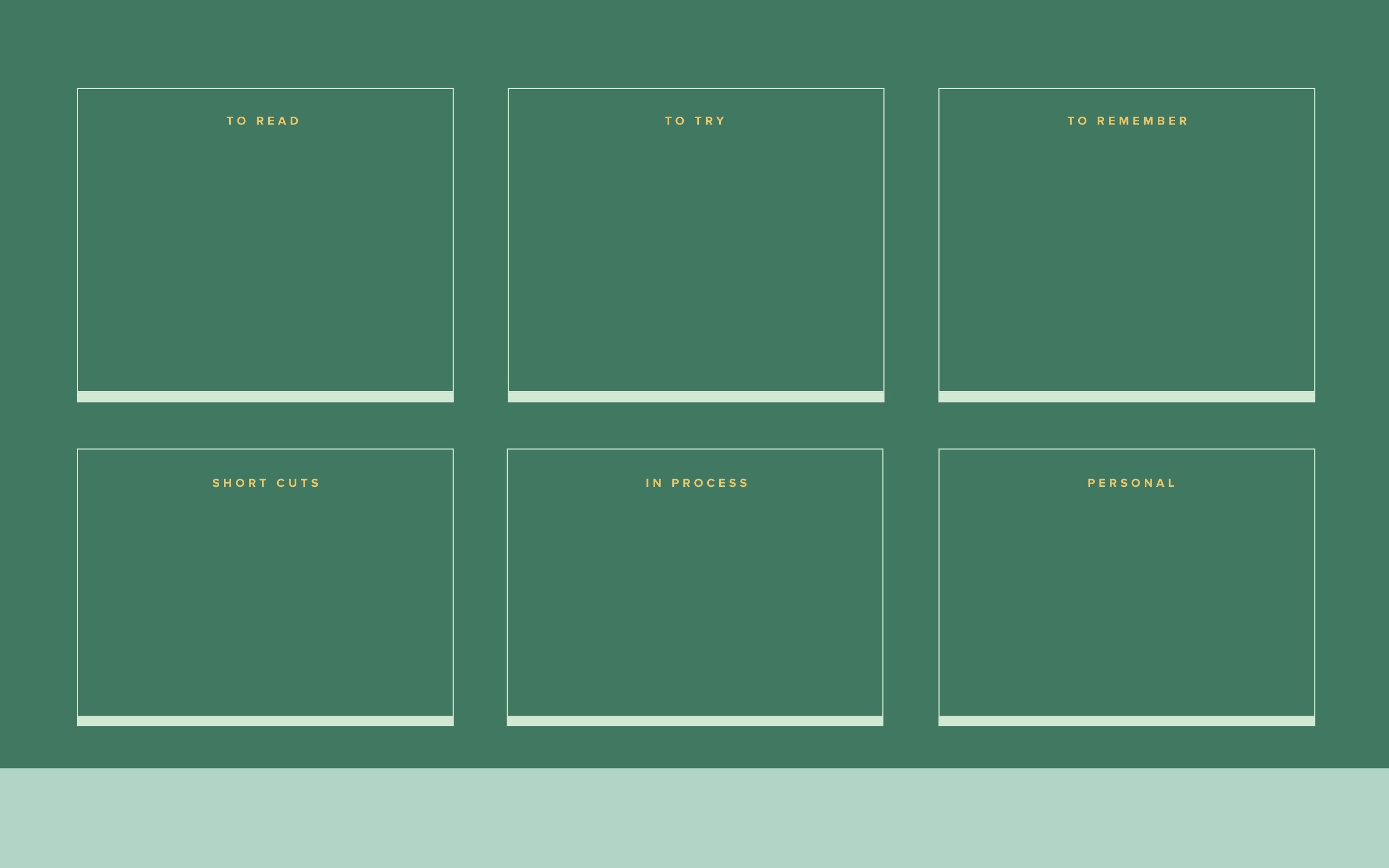 Desktop Organizer Wallpaper