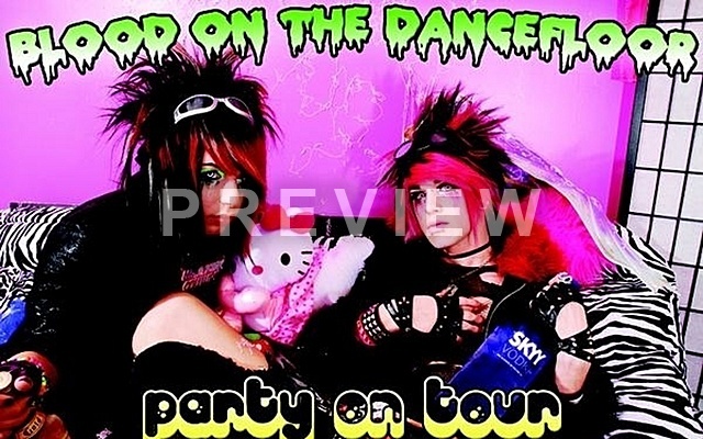 Blood On The Dance Floor Wallpaper