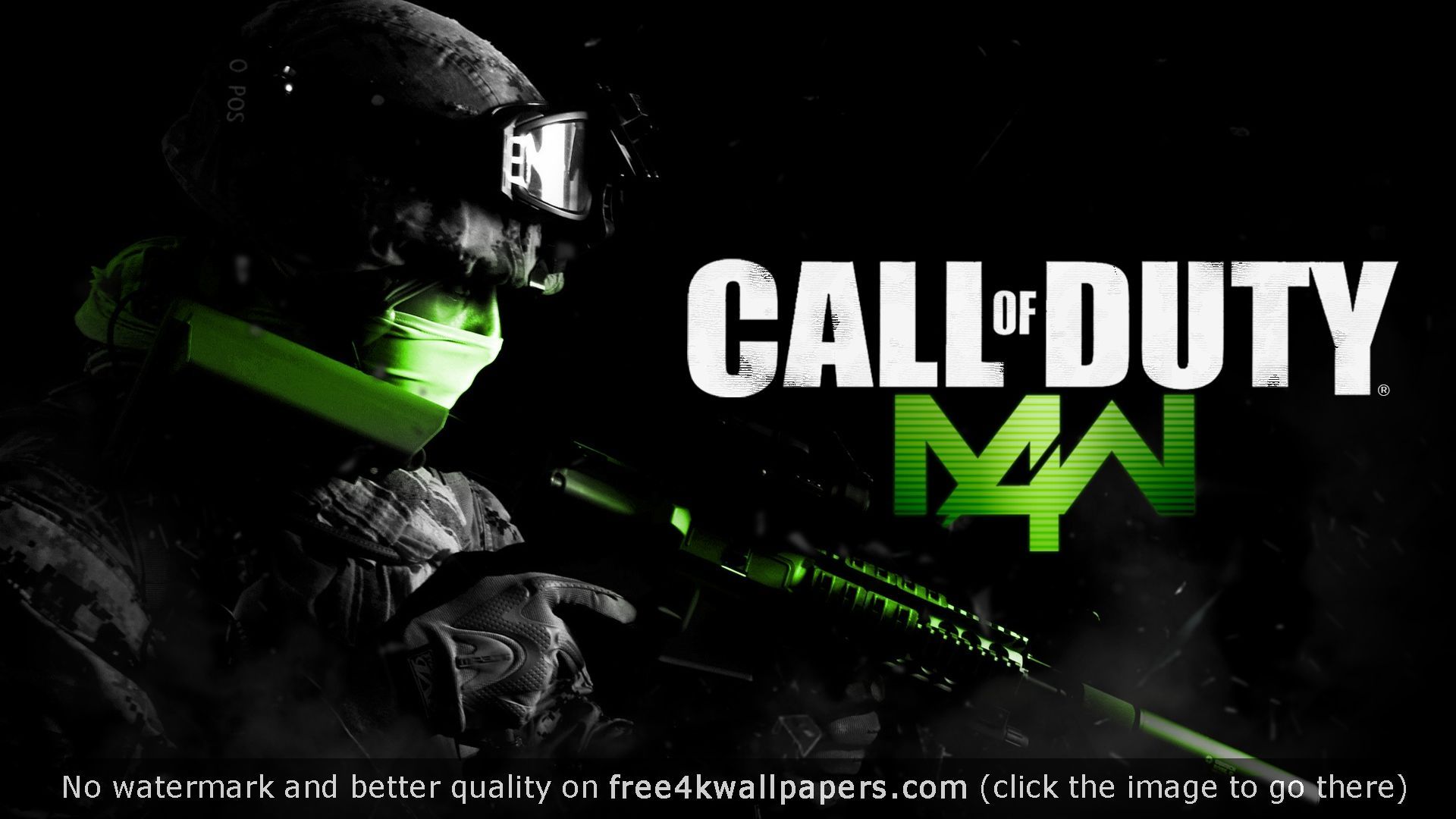 Call Of Duty Modern Warfare Game HD Wallpaper