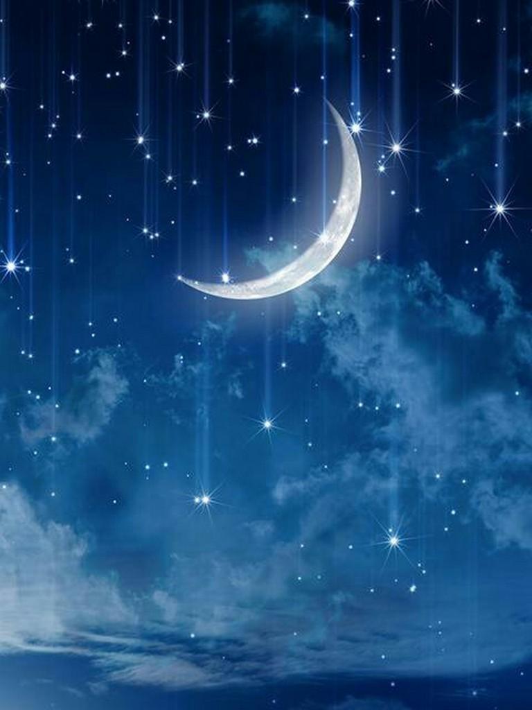 Moon Night Scene Wallpaper HD For Android Apk