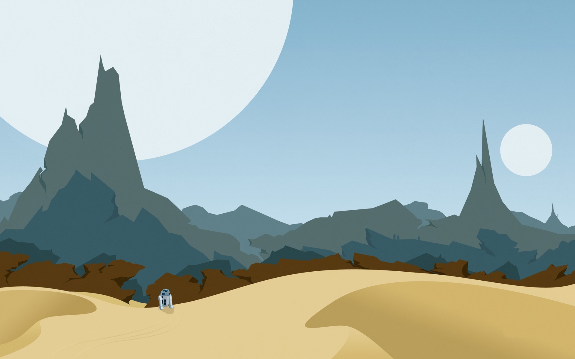 Star Wars Landscape Wallpaper
