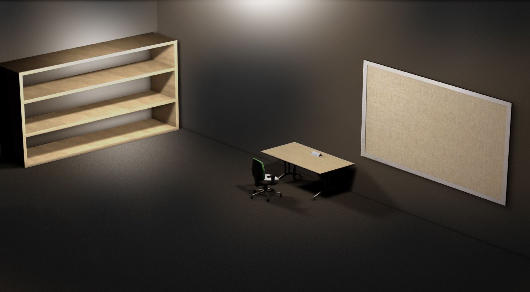 Desk and Shelves Desktop Wallpaper - WallpaperSafari