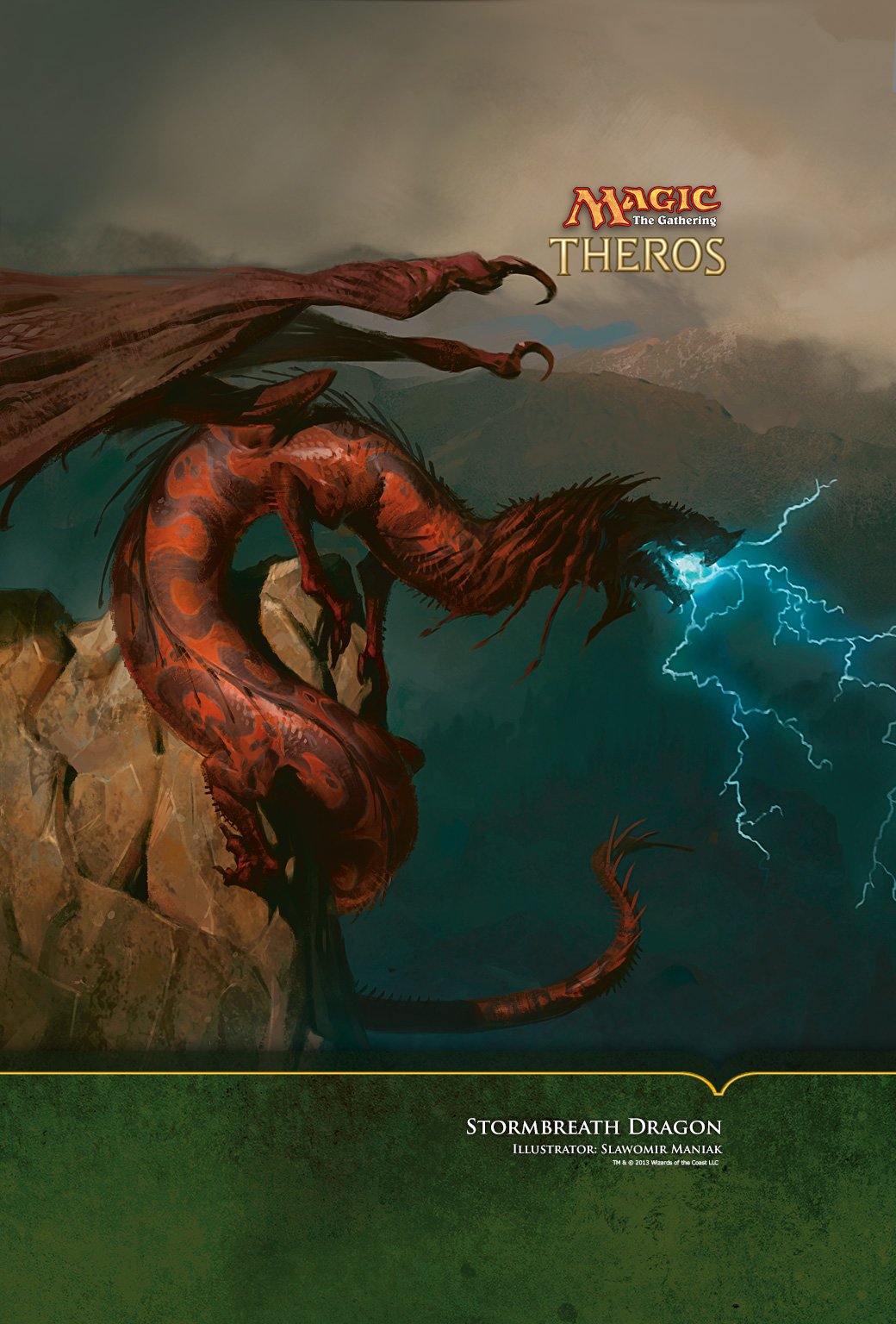 Wallpaper Of The Week Stormbreath Dragon Daily Mtg Magic