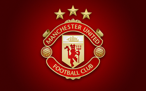 Manchester United Badge Redesign Widescreen Wallpaper V5