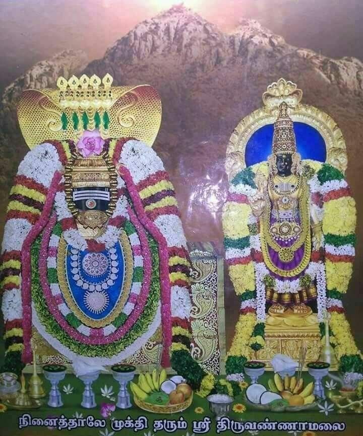 Thiruvannamalai Temples gods in 2019 Lord shiva Goddess