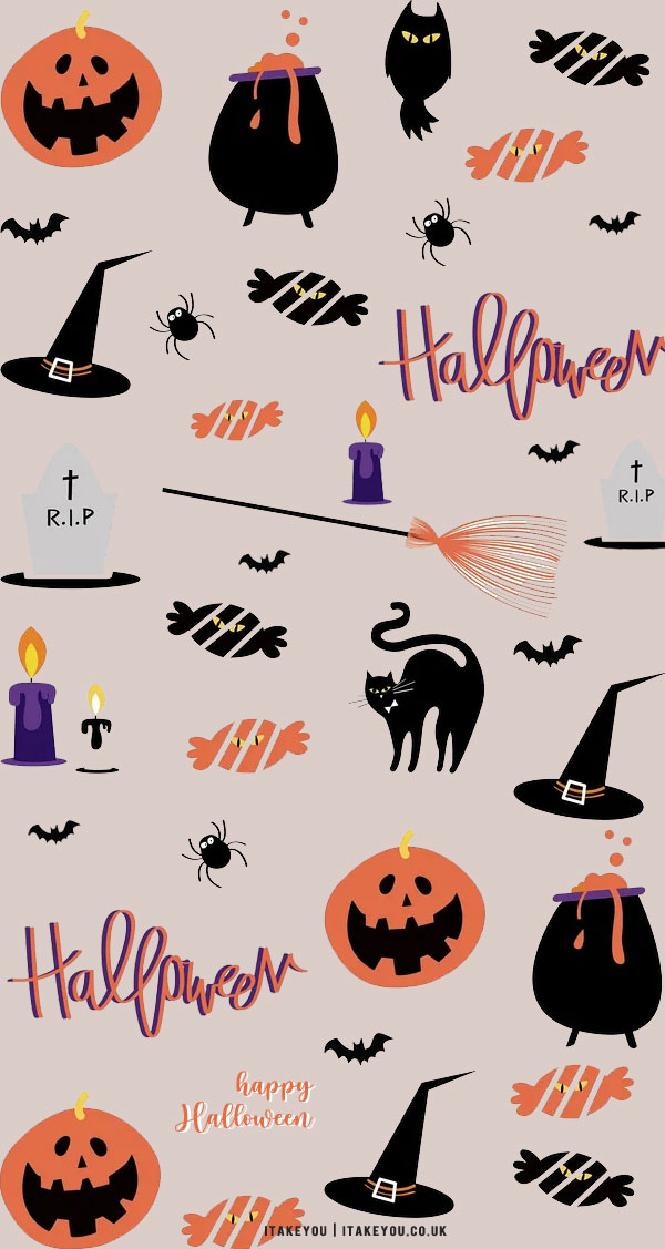 Cute Halloween Wallpaper Ideas For Phone iPhone Happy