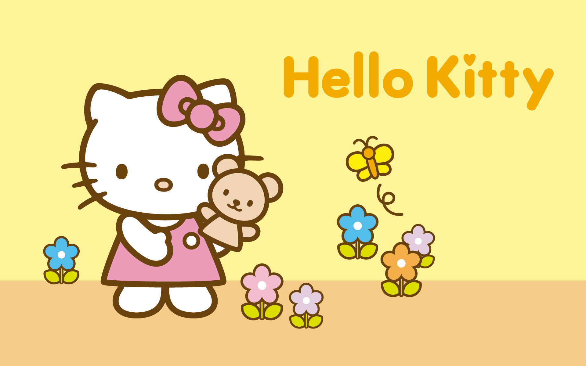 Hello Kitty Pink HD Wallpaper Photos And Background For You To