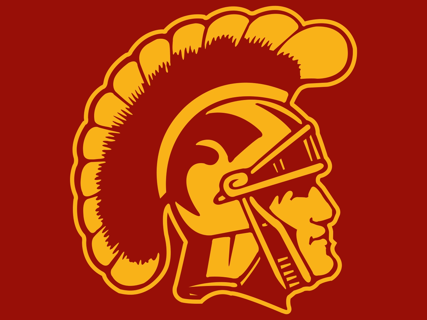 Pin Usc Trojans Logo