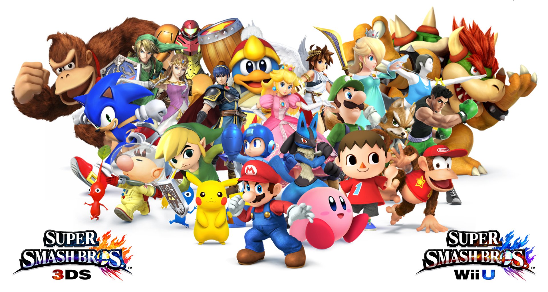 Super Smash Bros Nintendo Family Fighting Action Platform Wallpaper