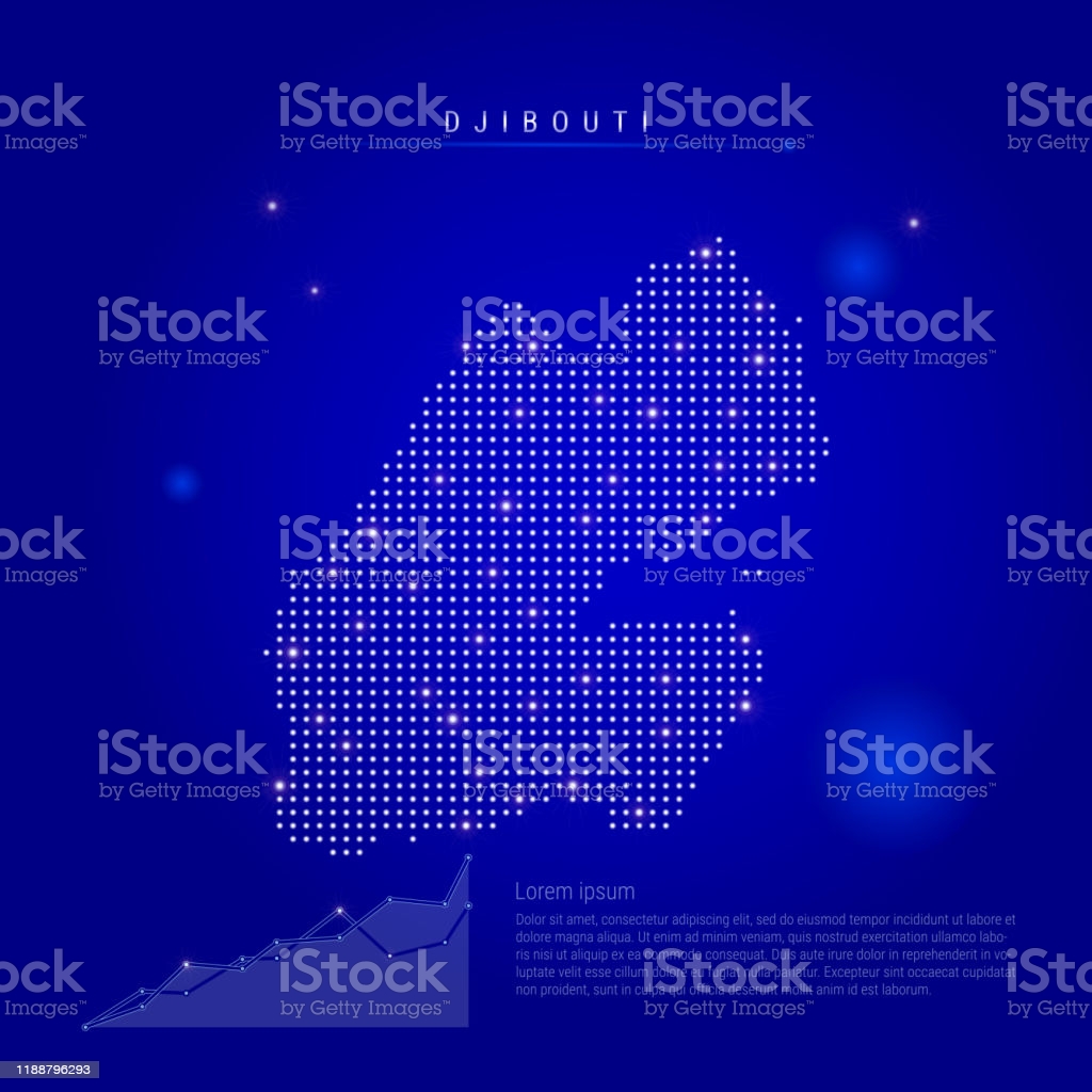 free-download-djibouti-illuminated-map-with-glowing-dots-dark-blue