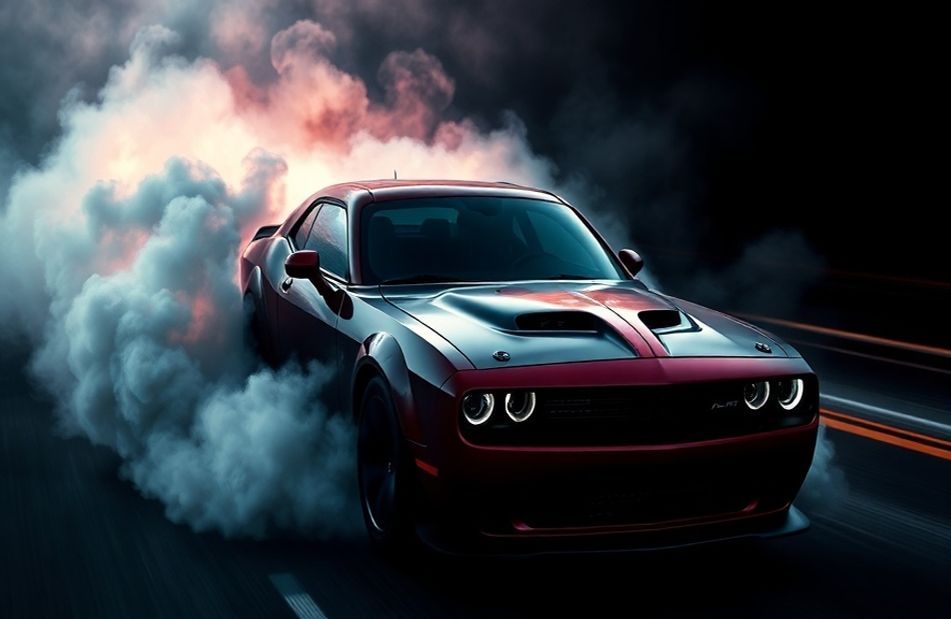 Dodge Hellcat Logo Wallpaper
