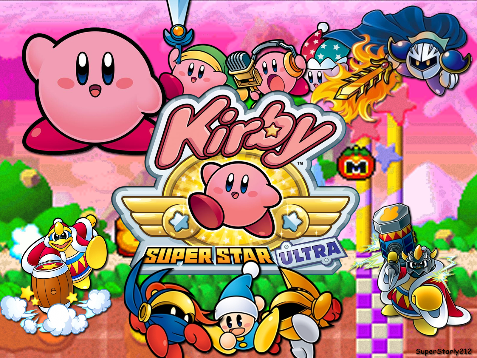 46+] Kirby Super Star Ultra Wallpaper - WallpaperSafari