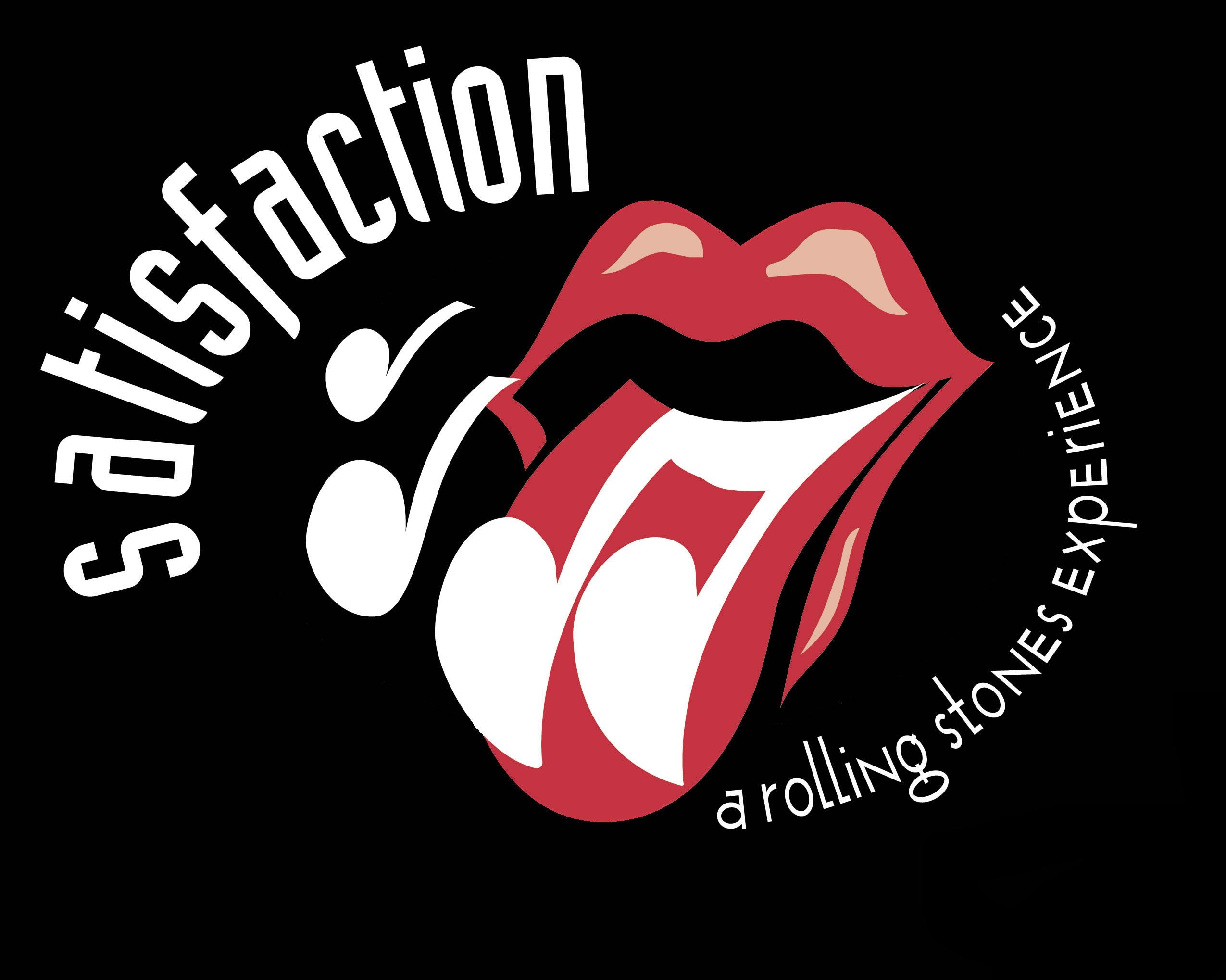 Go Back Pix For Rolling Stones Logo Black
