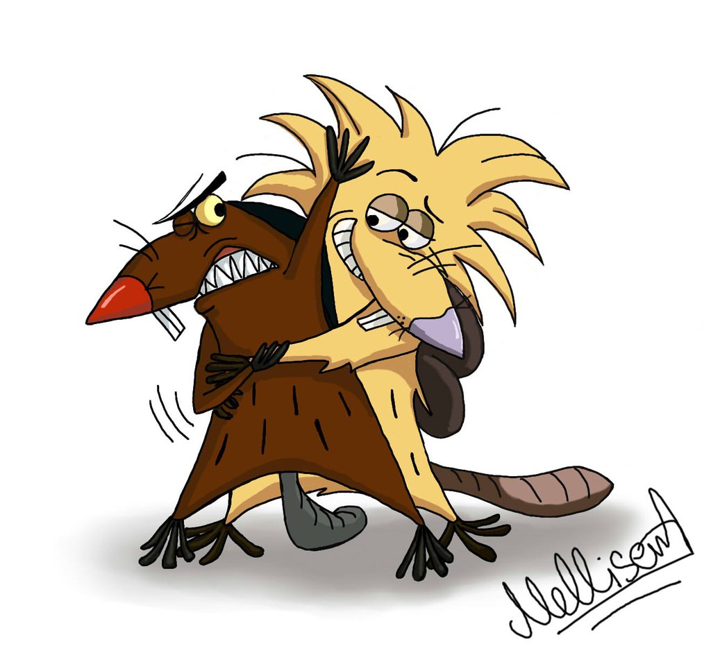 Brother Hug The Angry Beavers by Mellisent on