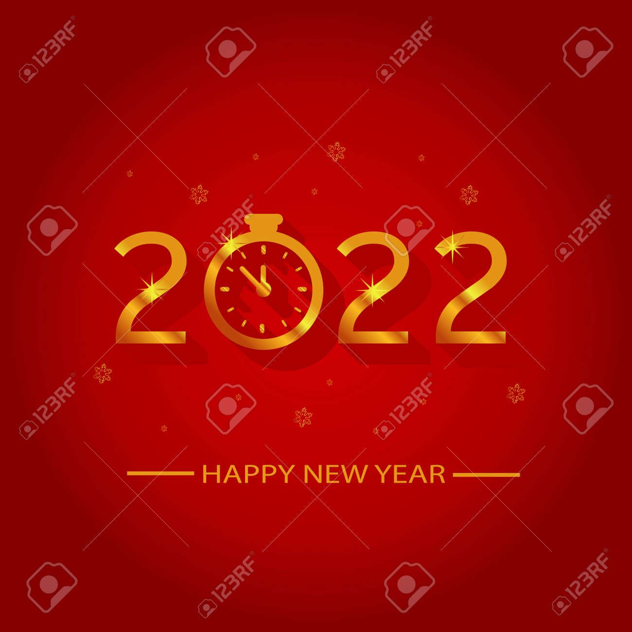 Greeting Card On Merry Christmas And Happy New Year Wallpaper