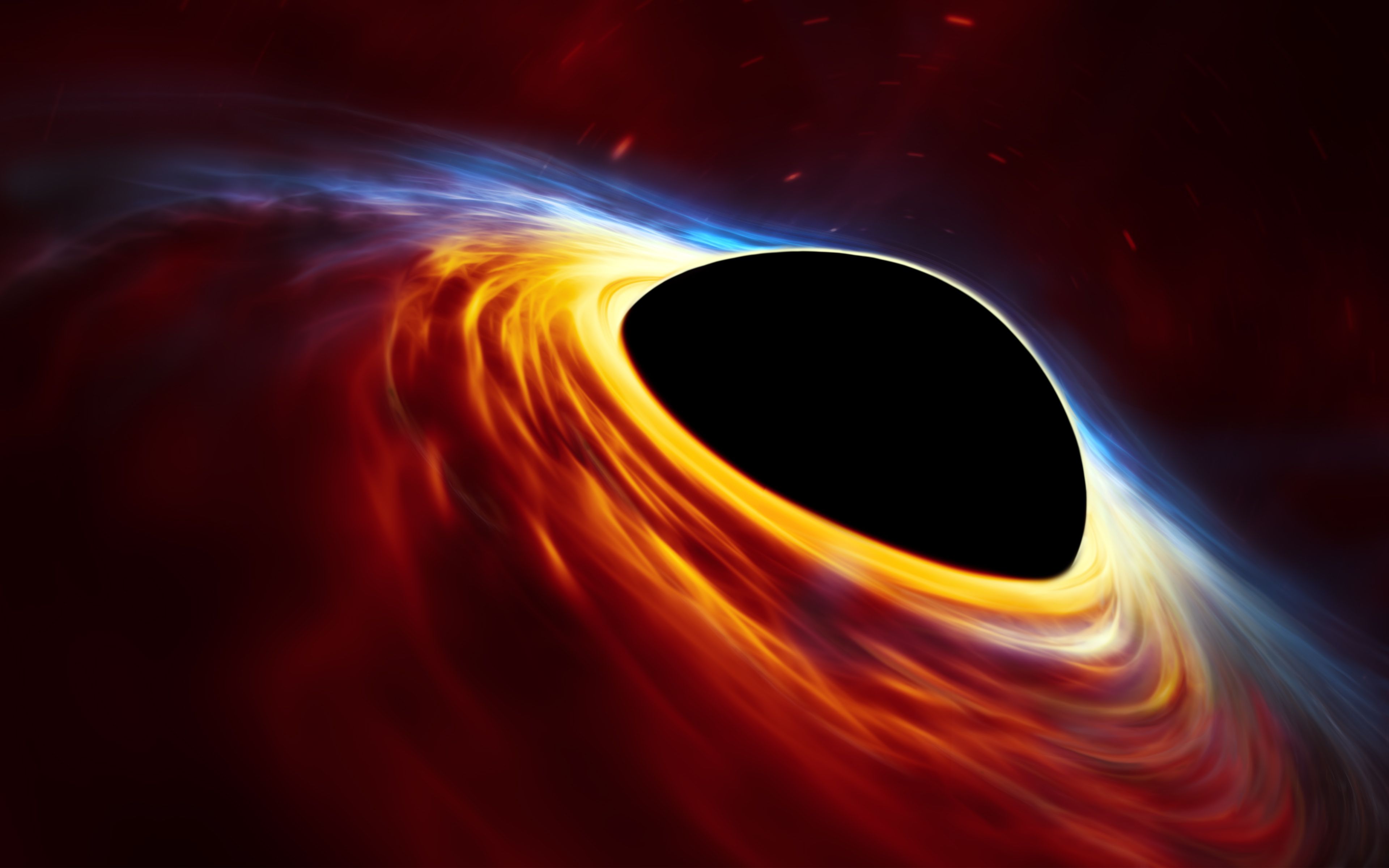 Supermassive Black Hole Wallpaper Top