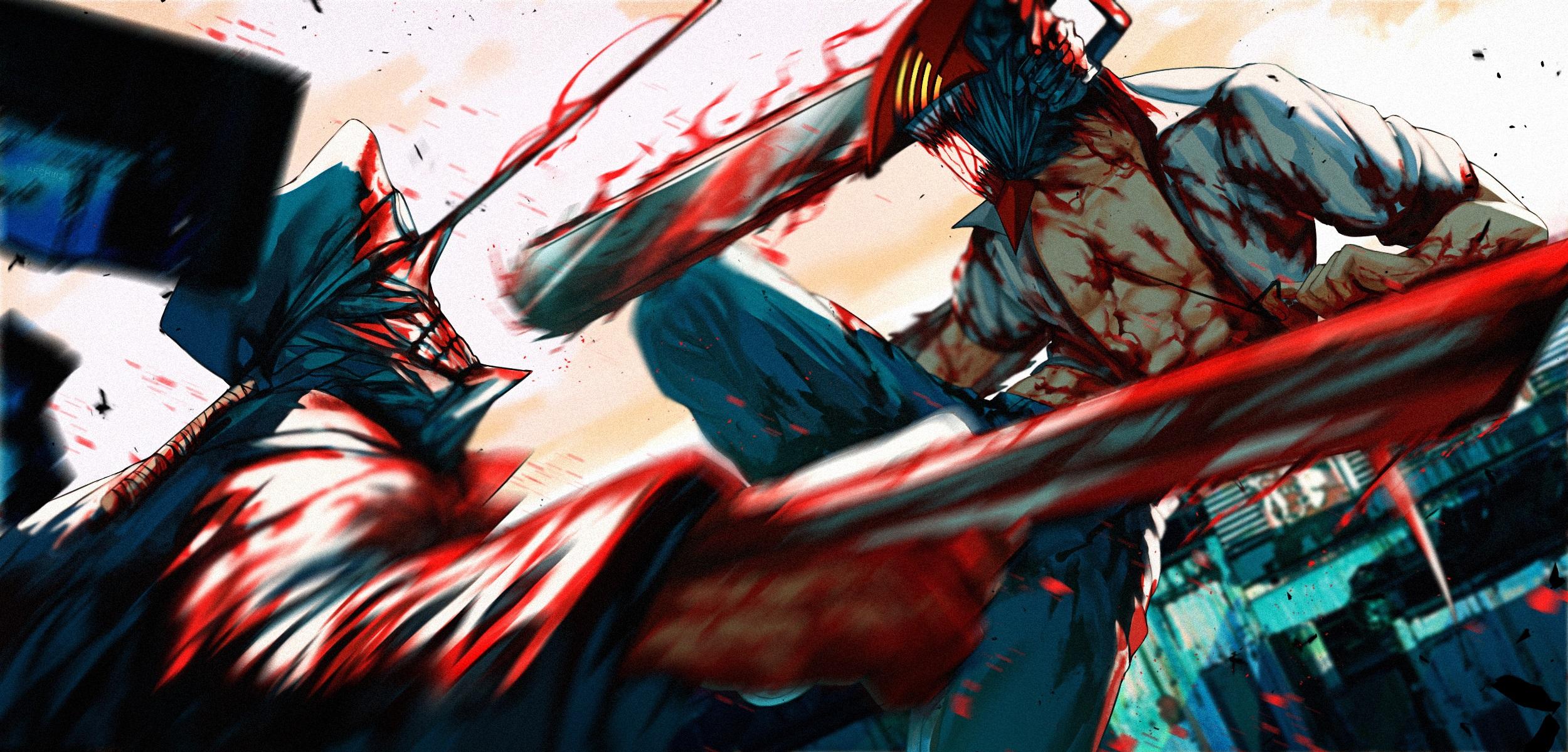 HD Desktop Wallpaper Anime Chainsaw Man Denji