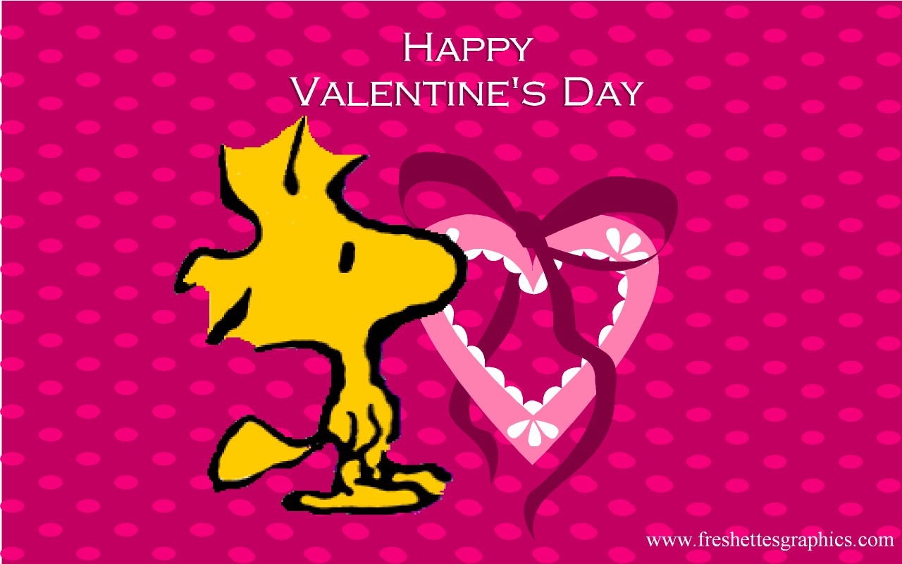 Snoopy Valentines Day Wallpaper On