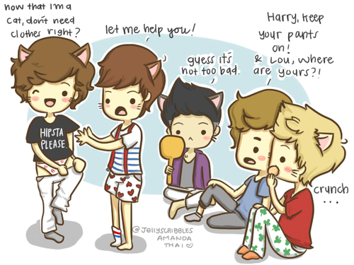 Pin One Direction Cartoon Wallpaper