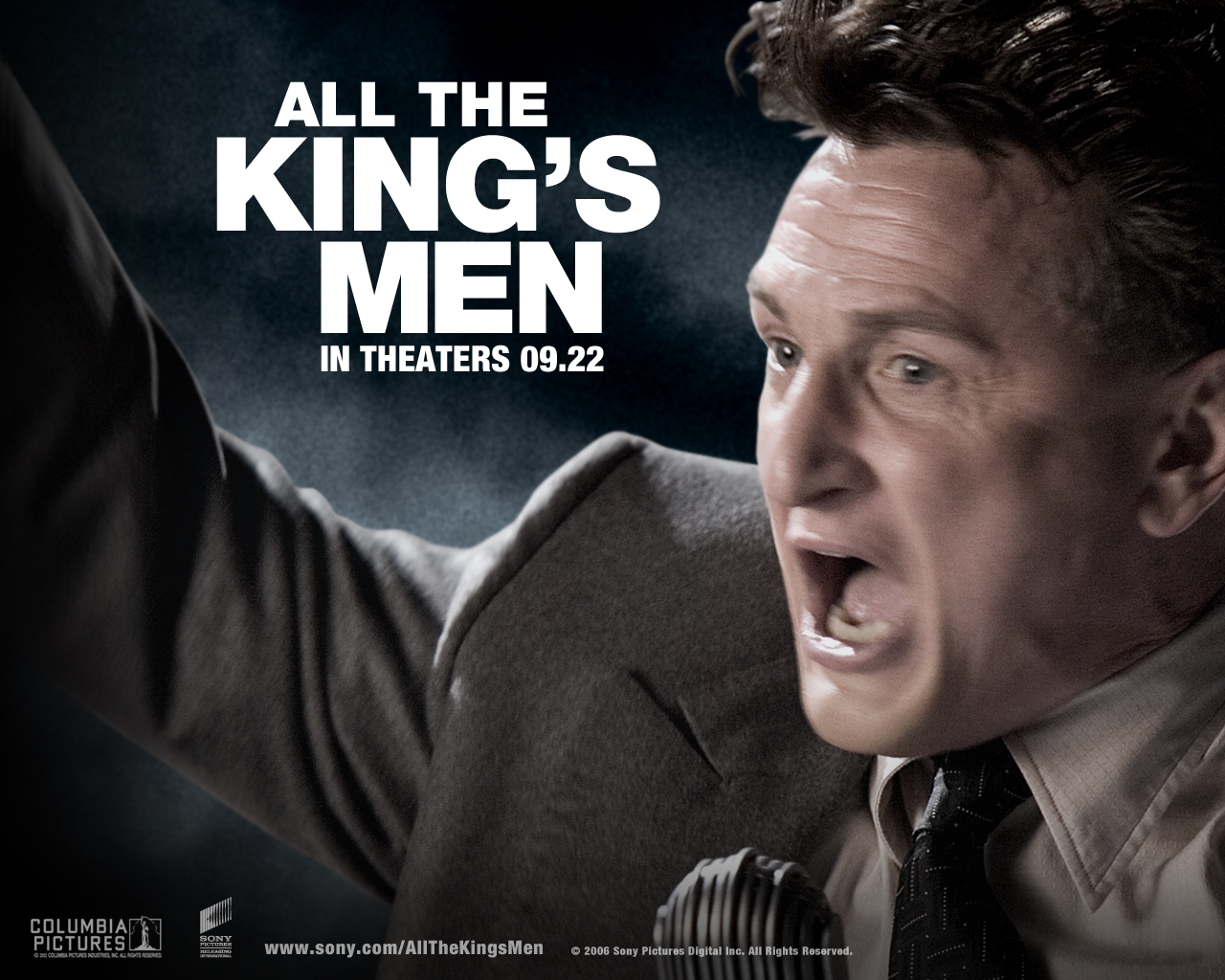 Sean Penn In All The Kings Men Wallpaper