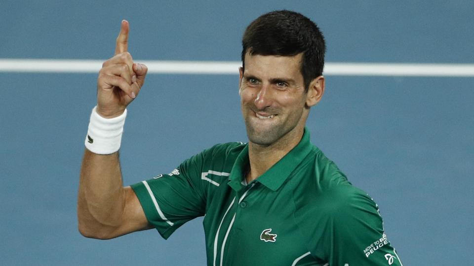 Australian Open Novak Djokovic Powers Past Roger Federer
