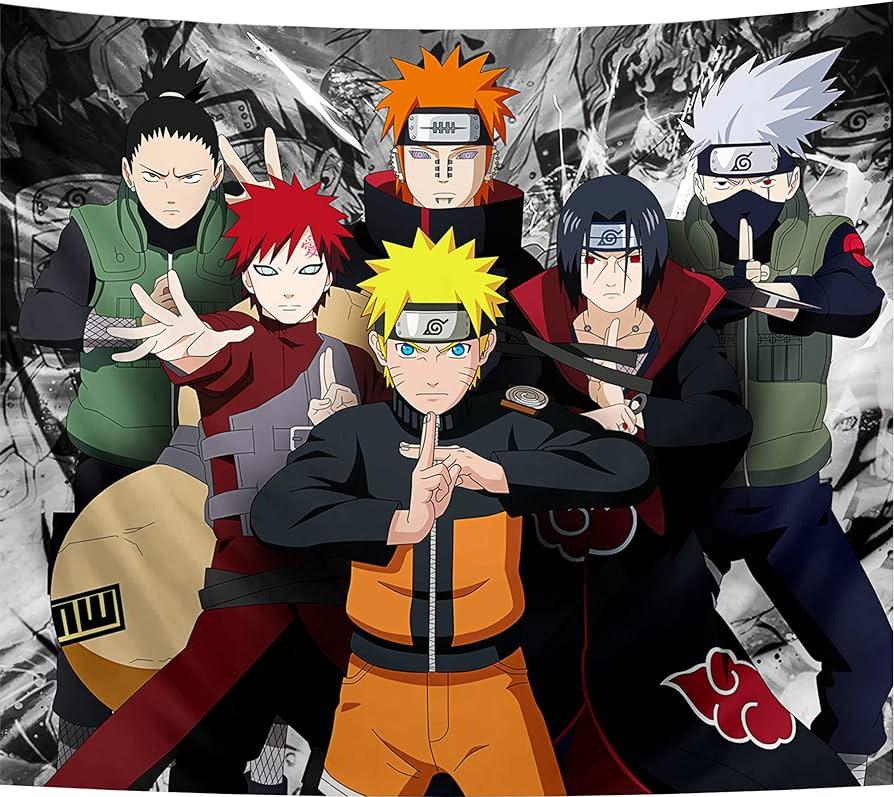 Amazon Jumant Naruto Tapestry Anime For Bedroom