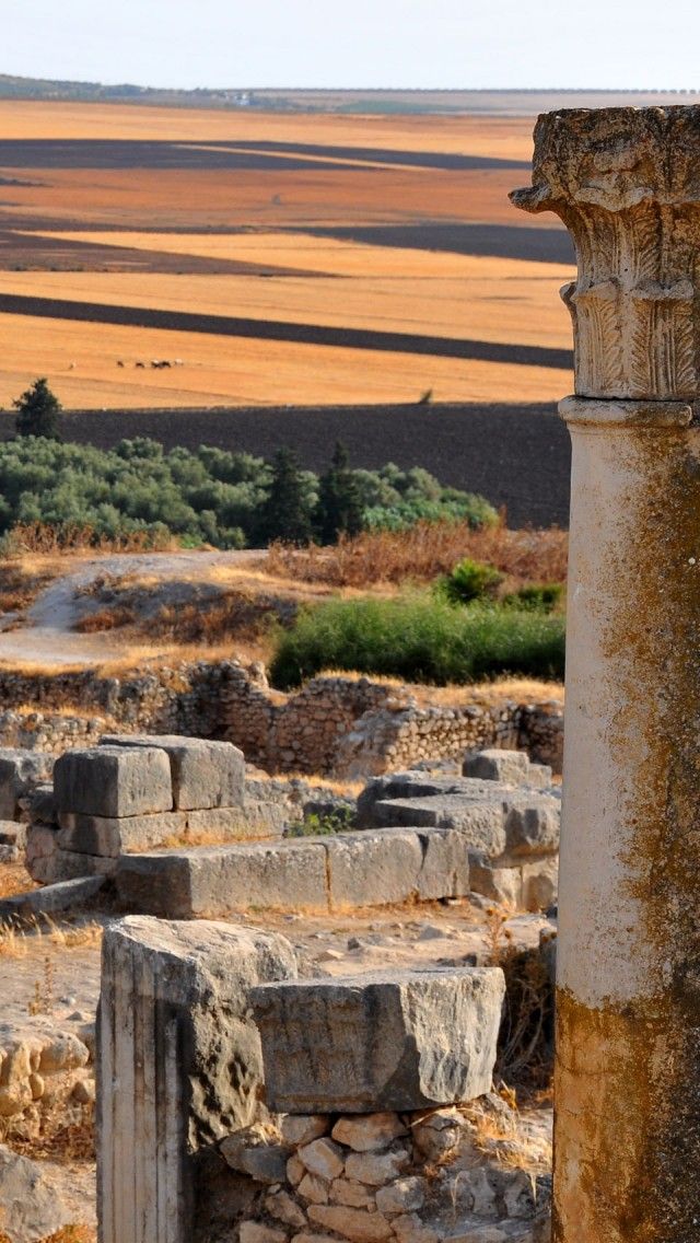 Volubilis Archaeological Site Of Morocco iPhone