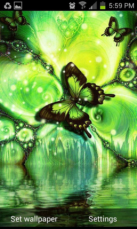 Beautiful Butterfly Live Wallpaper Android