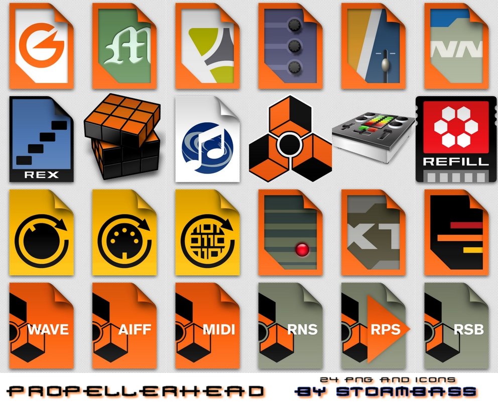 Propellerhead Reason Icons By Stormbass