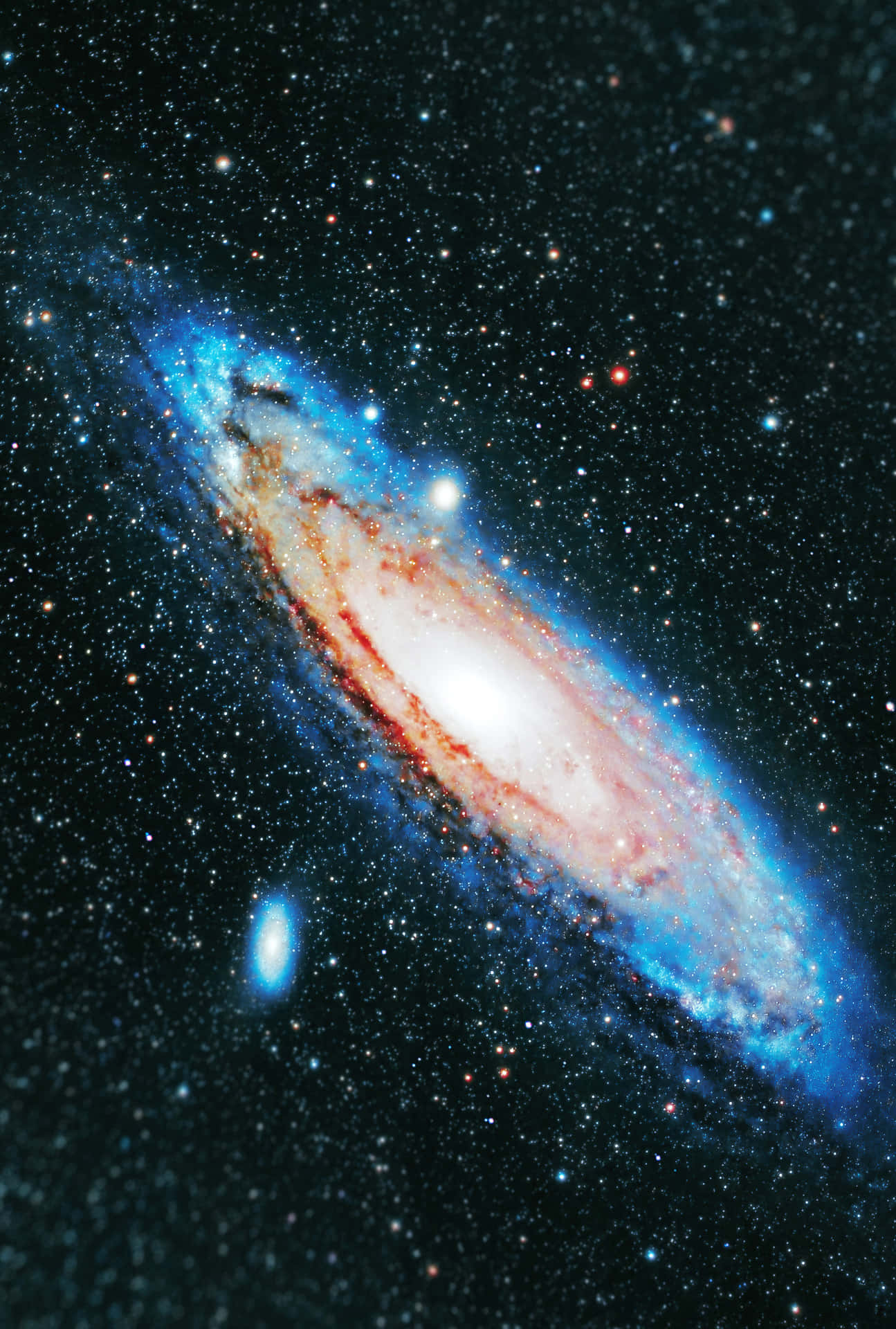 Andromeda Galaxy 4k Wallpaper