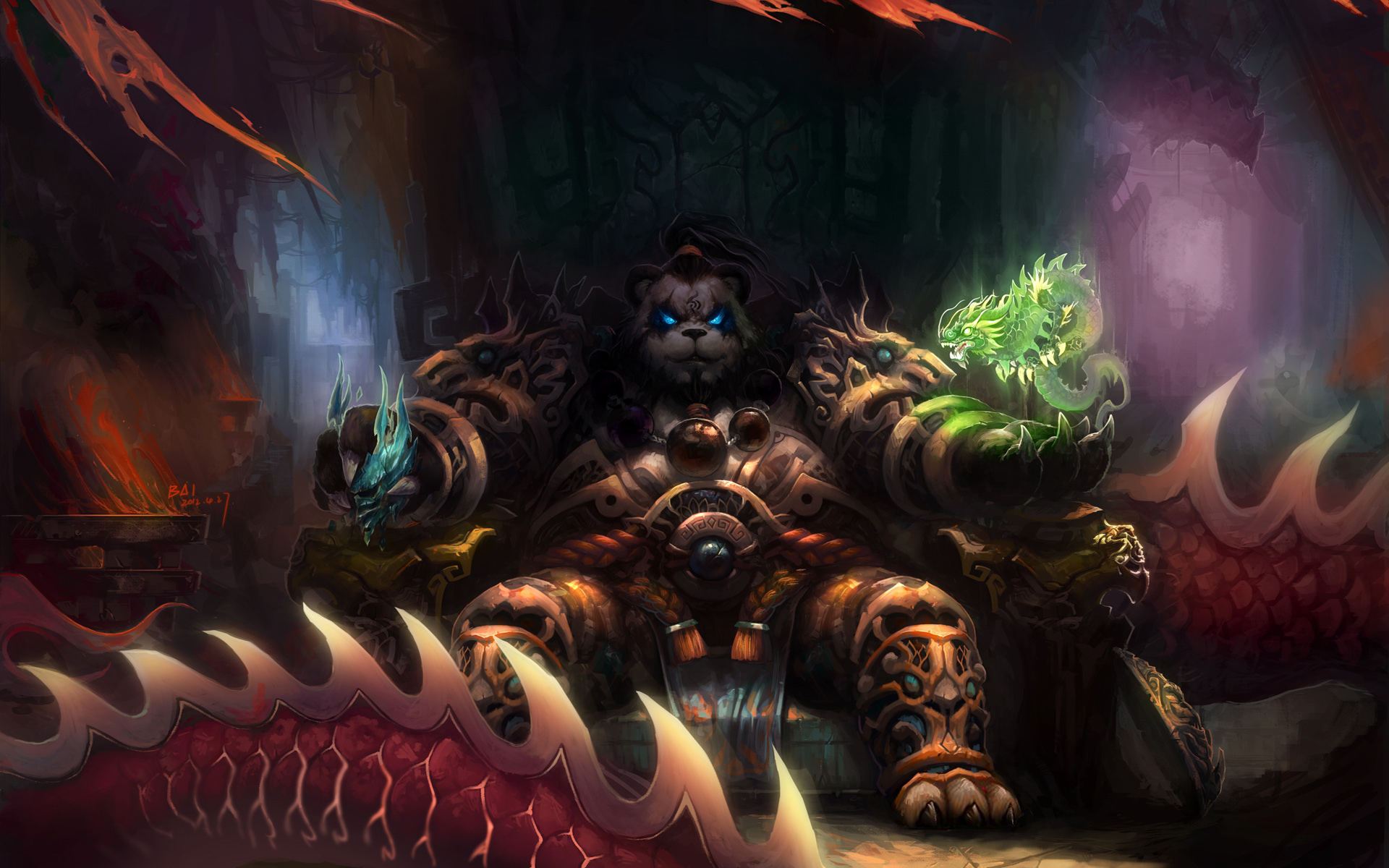 Wallpaper World Of Warcraft Mists Pandaria Background