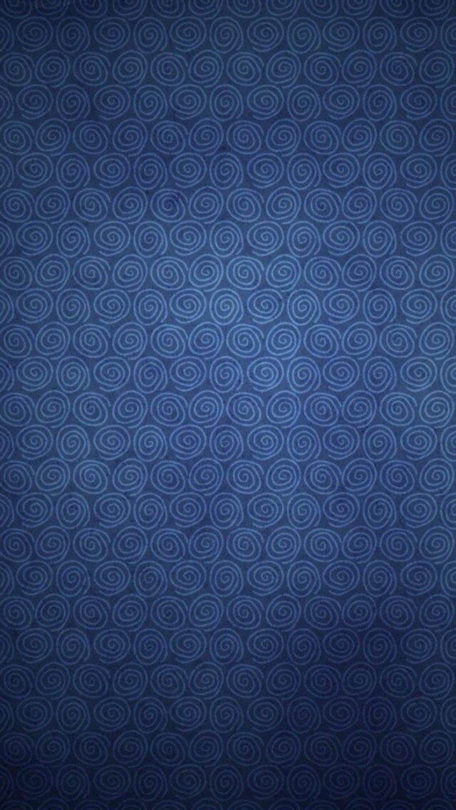 Blue Ring Pattern Background iPhone 5s Wallpaper