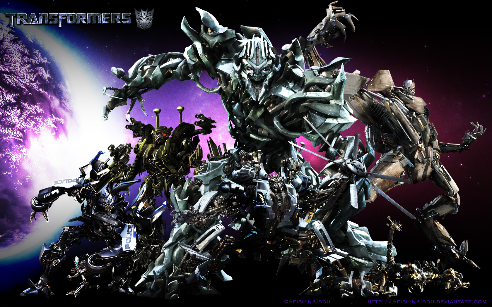 Decepticons Group X Jpg Transformers Movie Wallpaper
