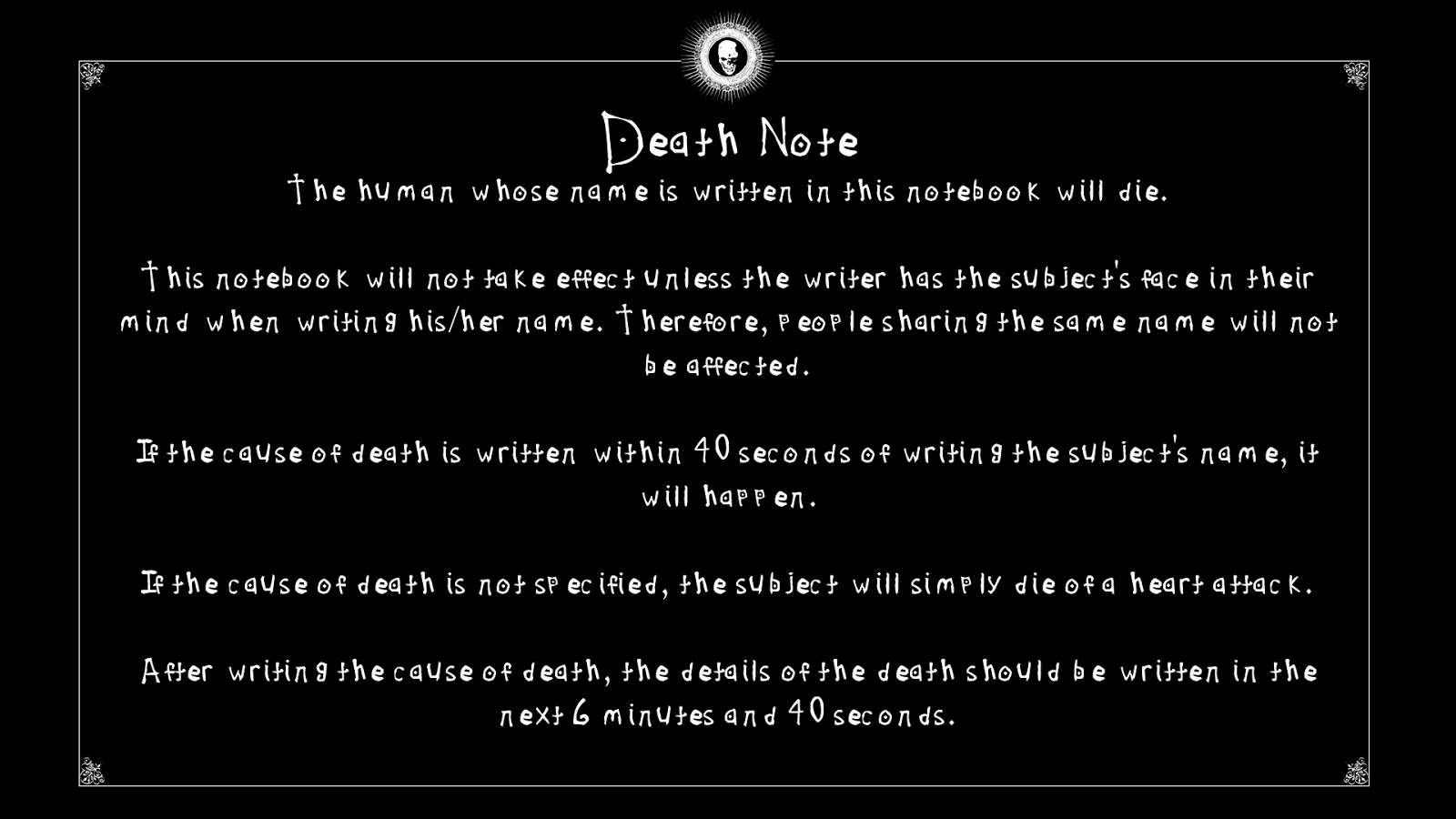 Death Note Shinigami L And