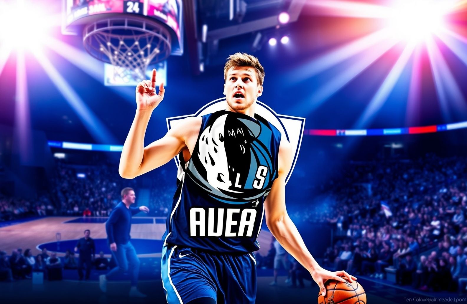 Luka Doncic Dallas Mavericks Wallpaper