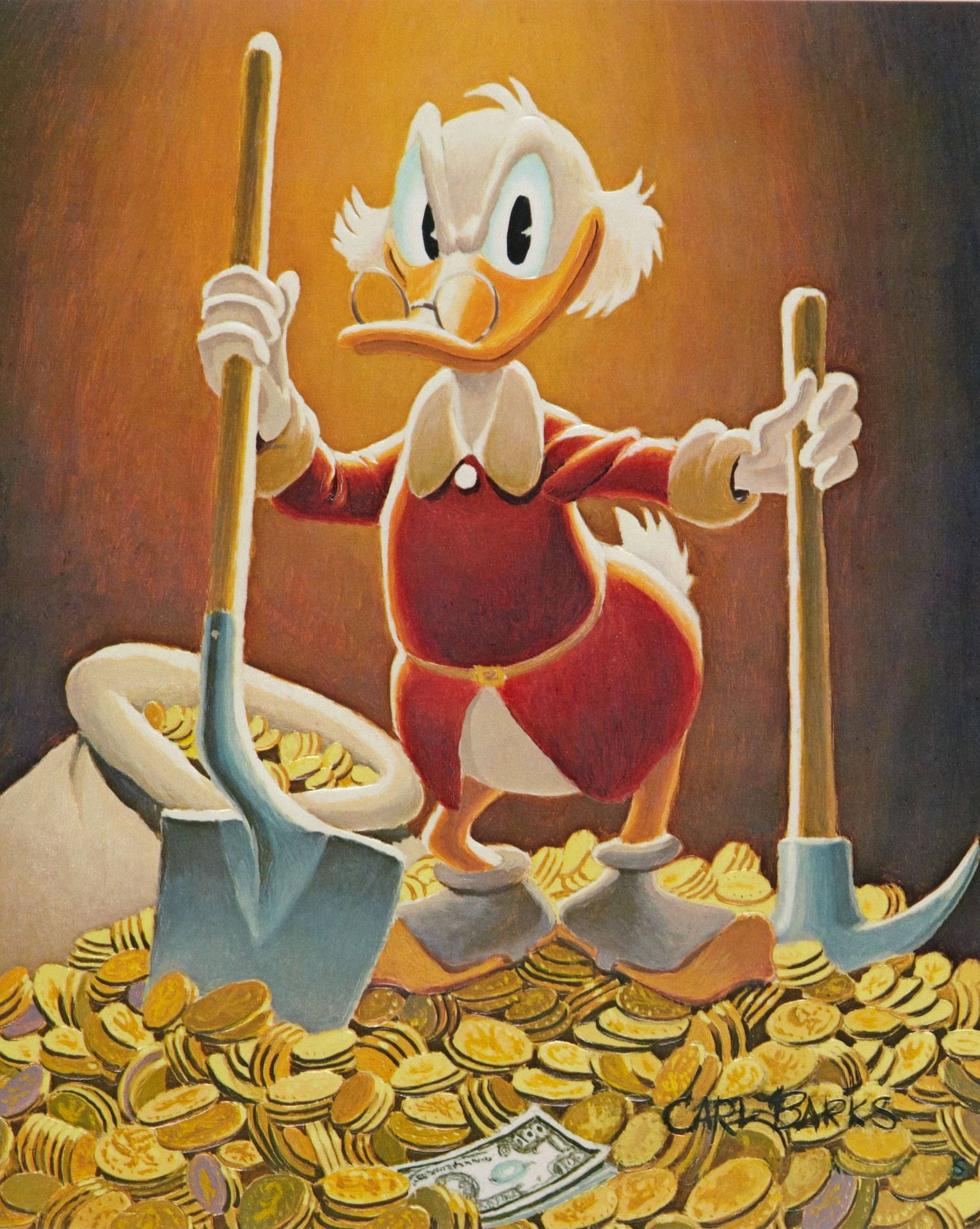 Scrooge Mcduck Wallpaper