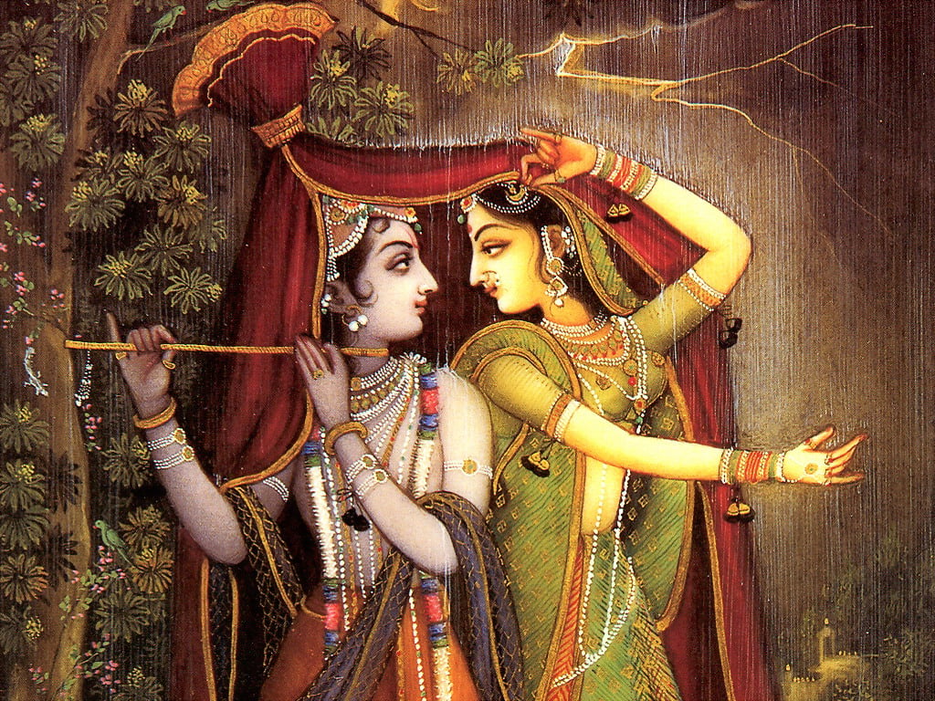 Radha and Krishna Beautiful Wallpaper Collection 1024x768