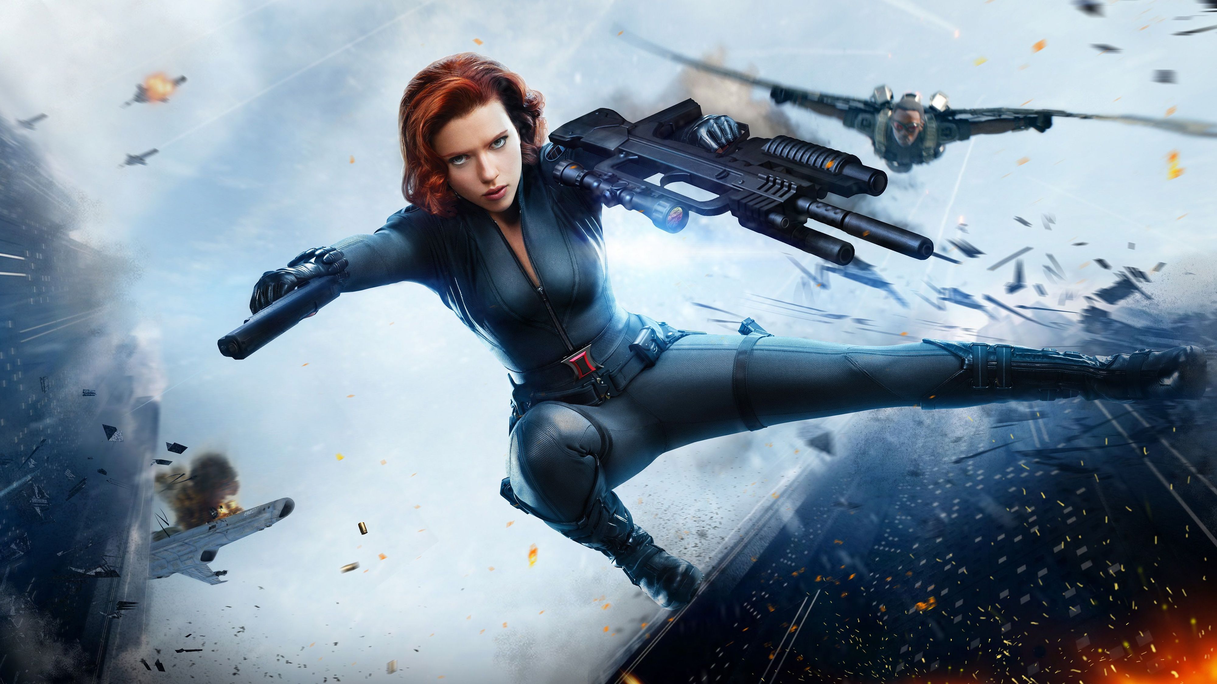 Black Widow Desktop Wallpaper On
