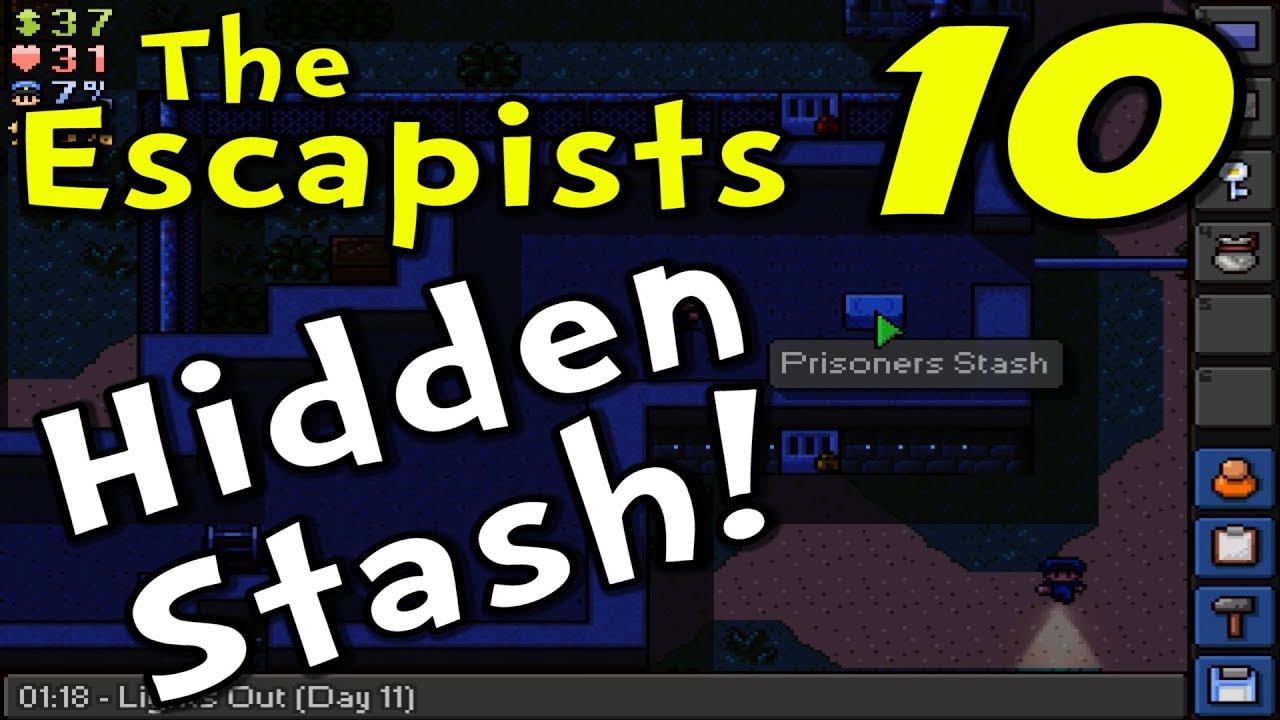 The Escapists S3e10 Hidden Prisoner Stash Day