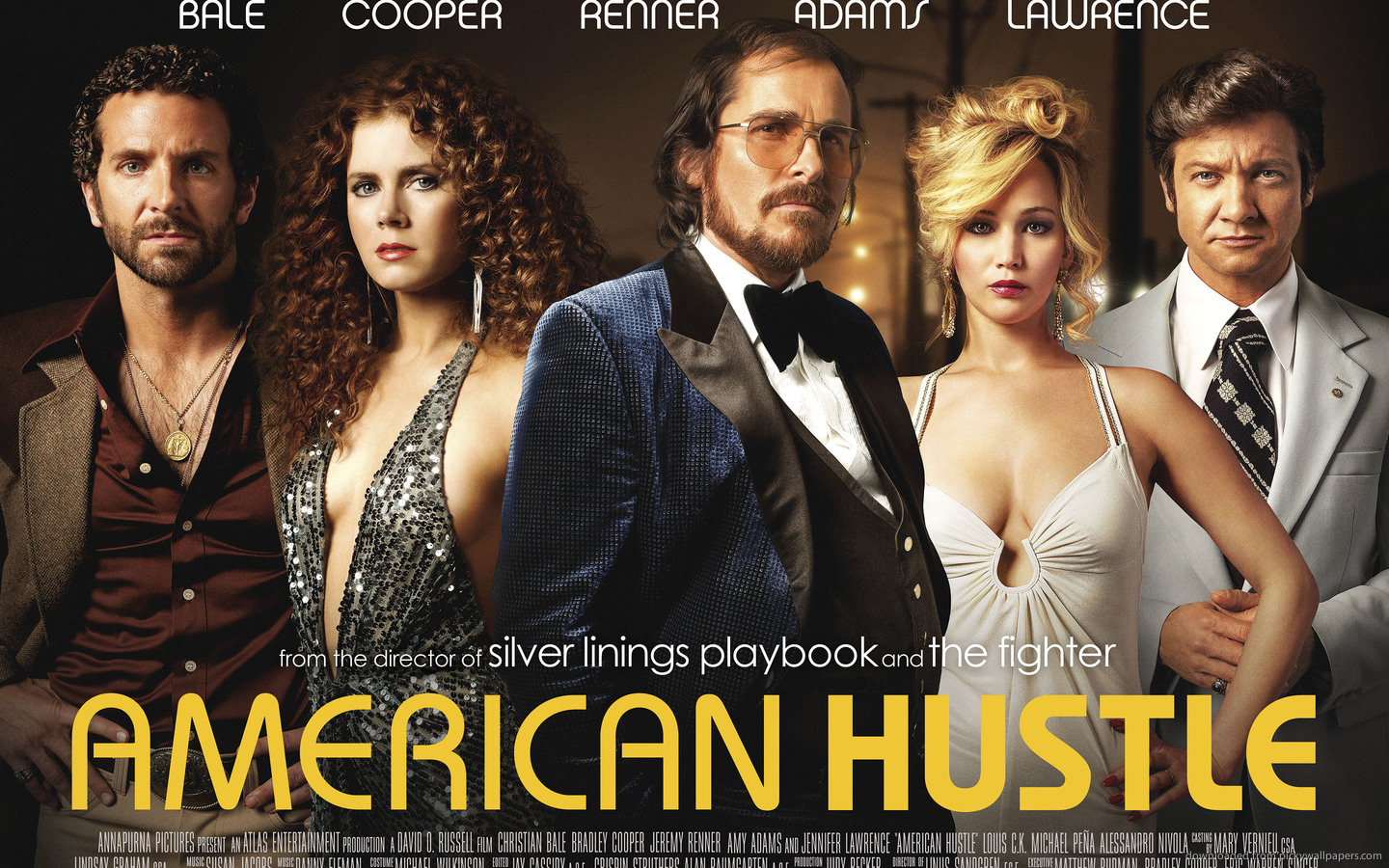 Download 1440x900 American Hustle Poster Wallpaper