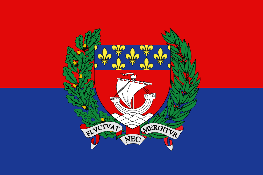 Parisian City State Flag By Neethis