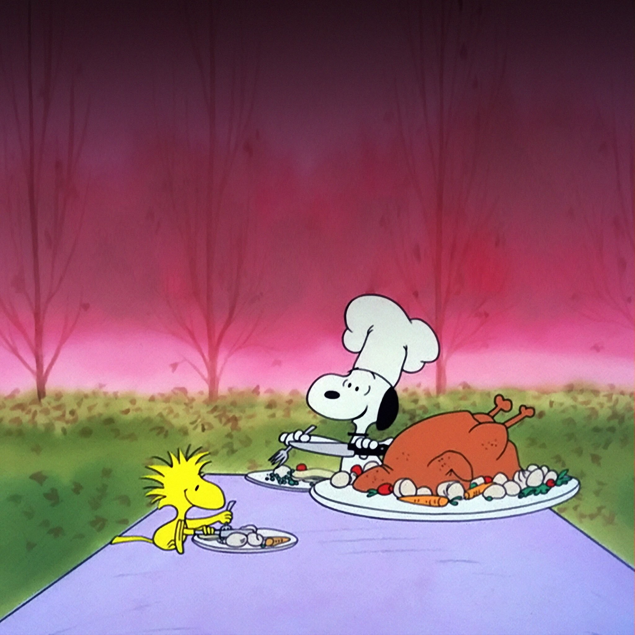 Thanksgiving Snoopy Wallpaper