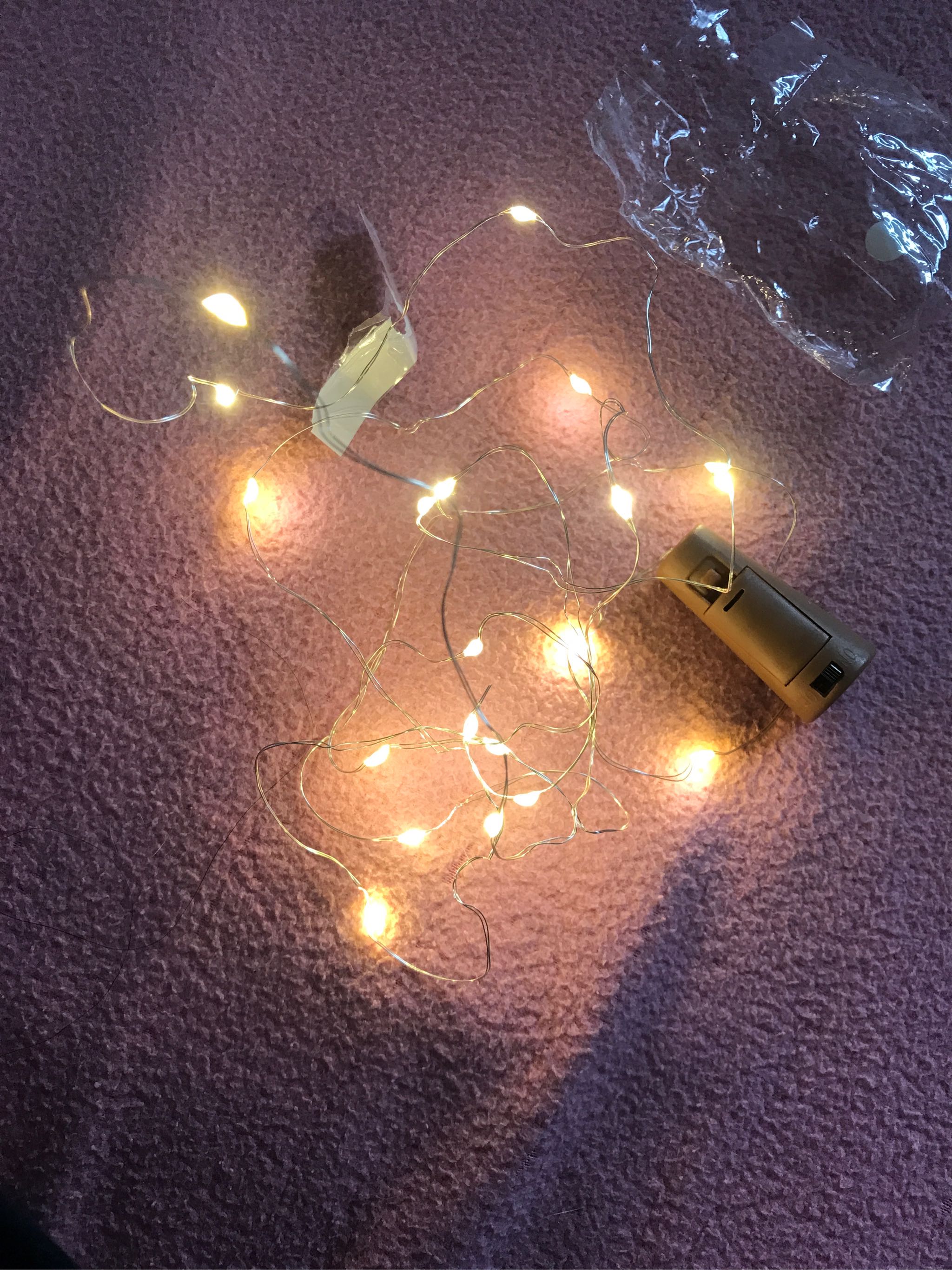 Fairy Lights Aesthetic Wallpaper