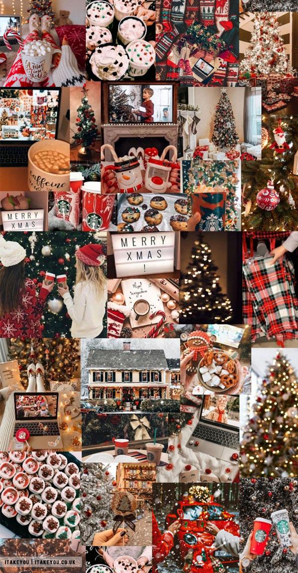  Christmas Collage Wallpaper Ideas Glad tidings of comfort and