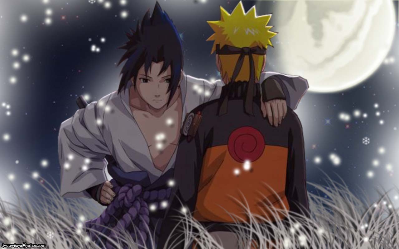 Naruto X Sasuke Sasunaru Wallpaper