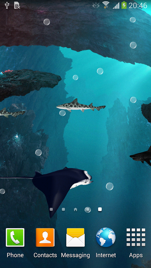 3d Sharks Live Wallpaper Lite Android Apps Auf Google Play