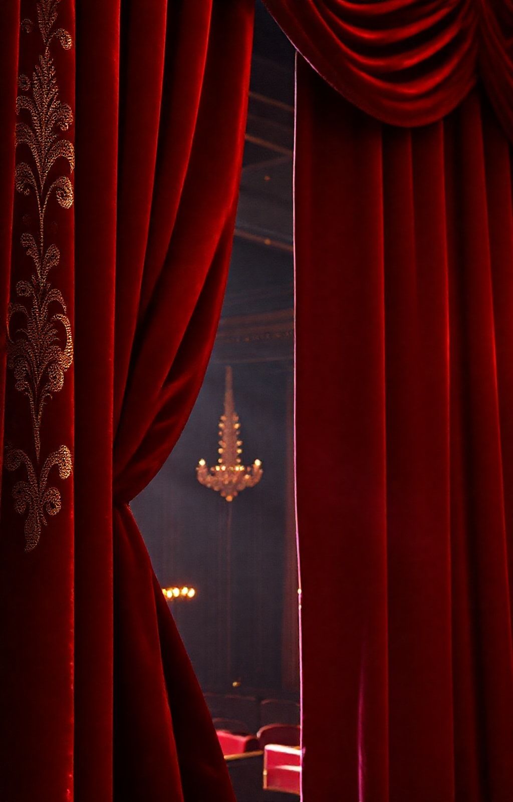 Stage Curtain Wallpaper