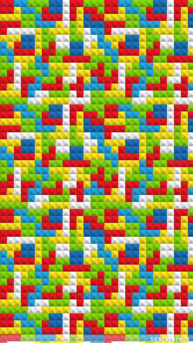 Wallpaper Installing This Lego Tetris iPhone Is Very Easy