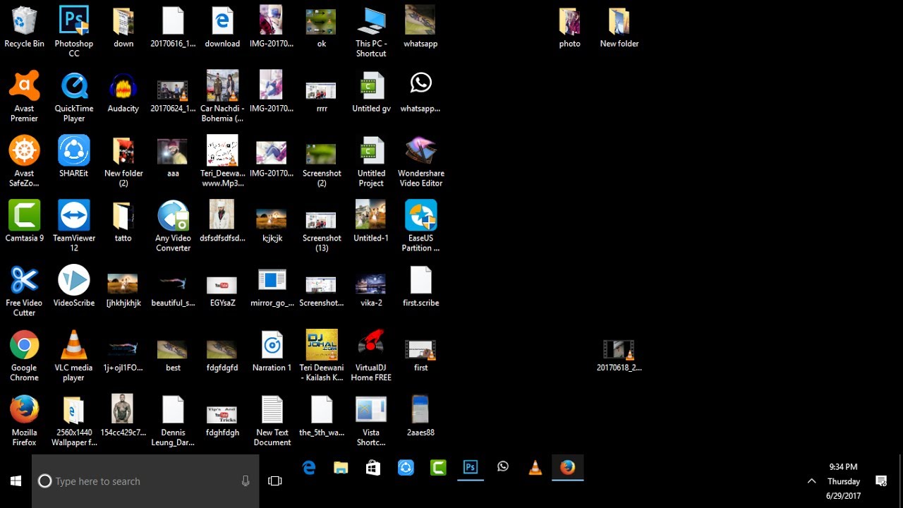 How to fix black desktop background in Windows 7 8 81 10 1280x720