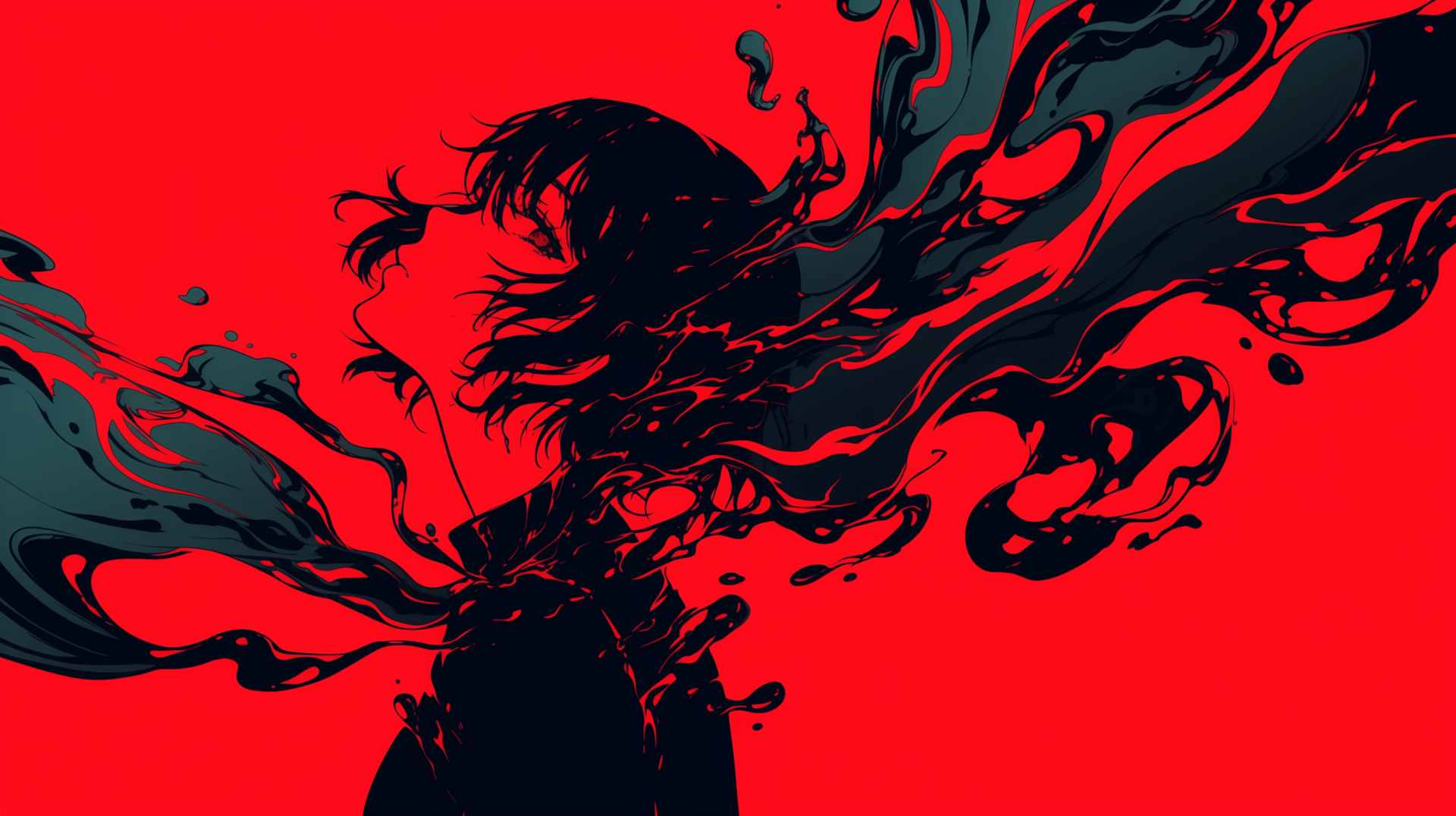 Red Anime Wallpaper